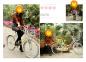Preview: Qian  20/24Zoll Citybike Stadtrad mit Körbchen Fahrrad